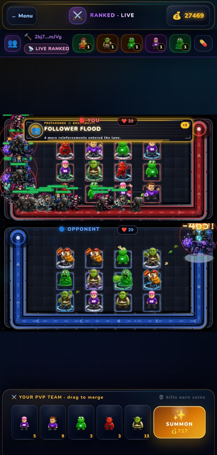 Ranked PvP gameplay