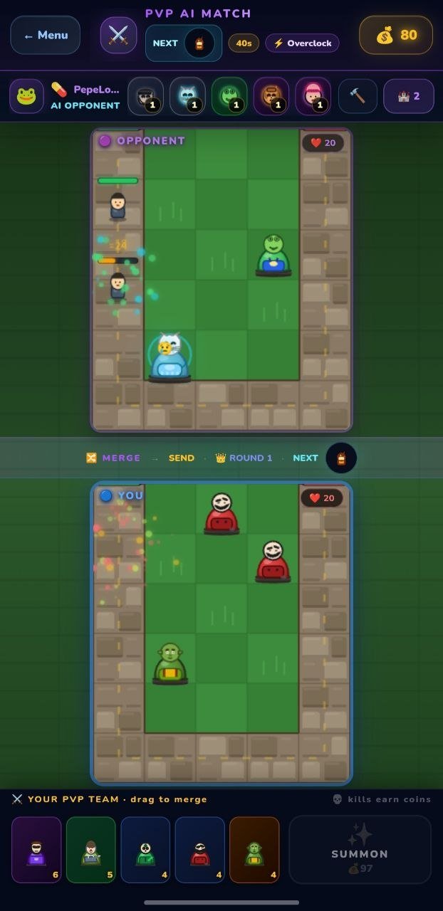 PvP mode